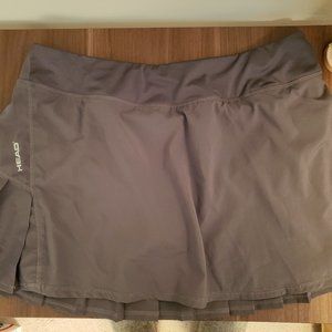 Head Activewear Exercise Pleated Skort XL Grey
